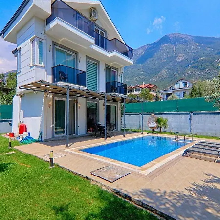 Villa Muhtesem Konum, Oezel Havuz, Cocuk Havuzlu Muestakil Modern Fethiye