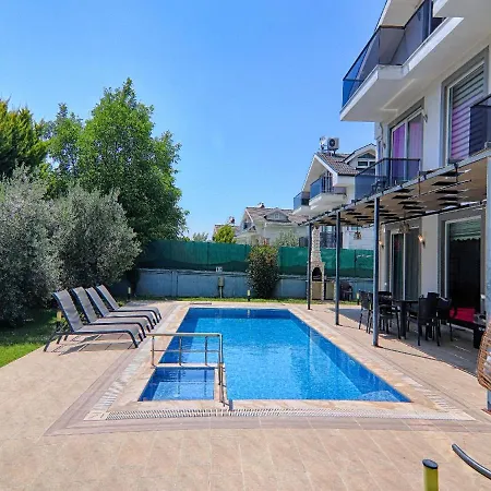 Muhtesem Konum, Oezel Havuz, Cocuk Havuzlu Muestakil Modern Villa Fethiye